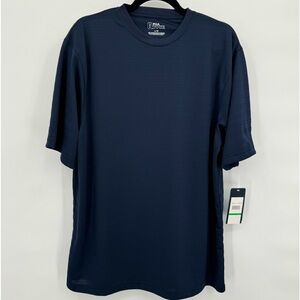 PGA Tour Dry Performance‎ Wicking Fabric NWT Mens size L True Navy Sportswear